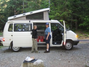 Cousin Cynthia And Dena Camping