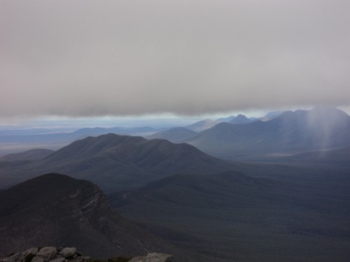 Here Comes The Rain On Bluff Knoll